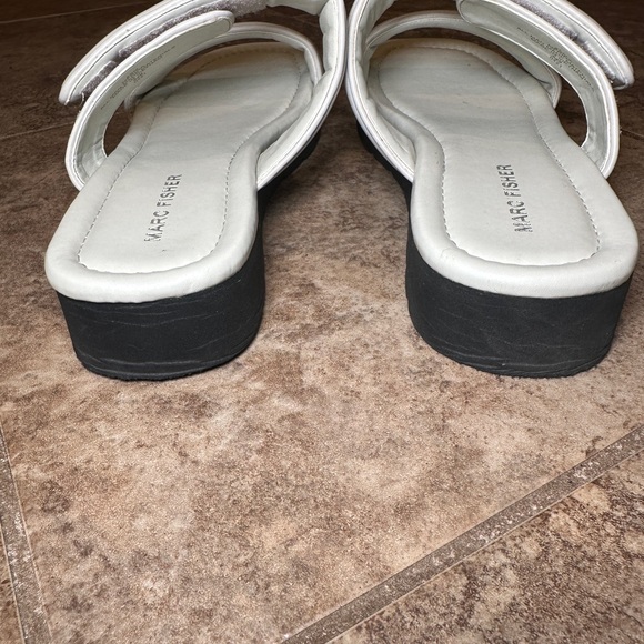 Marc Fisher Slip On Open Toe Sandals Size 8.5 - Picture 5 of 11